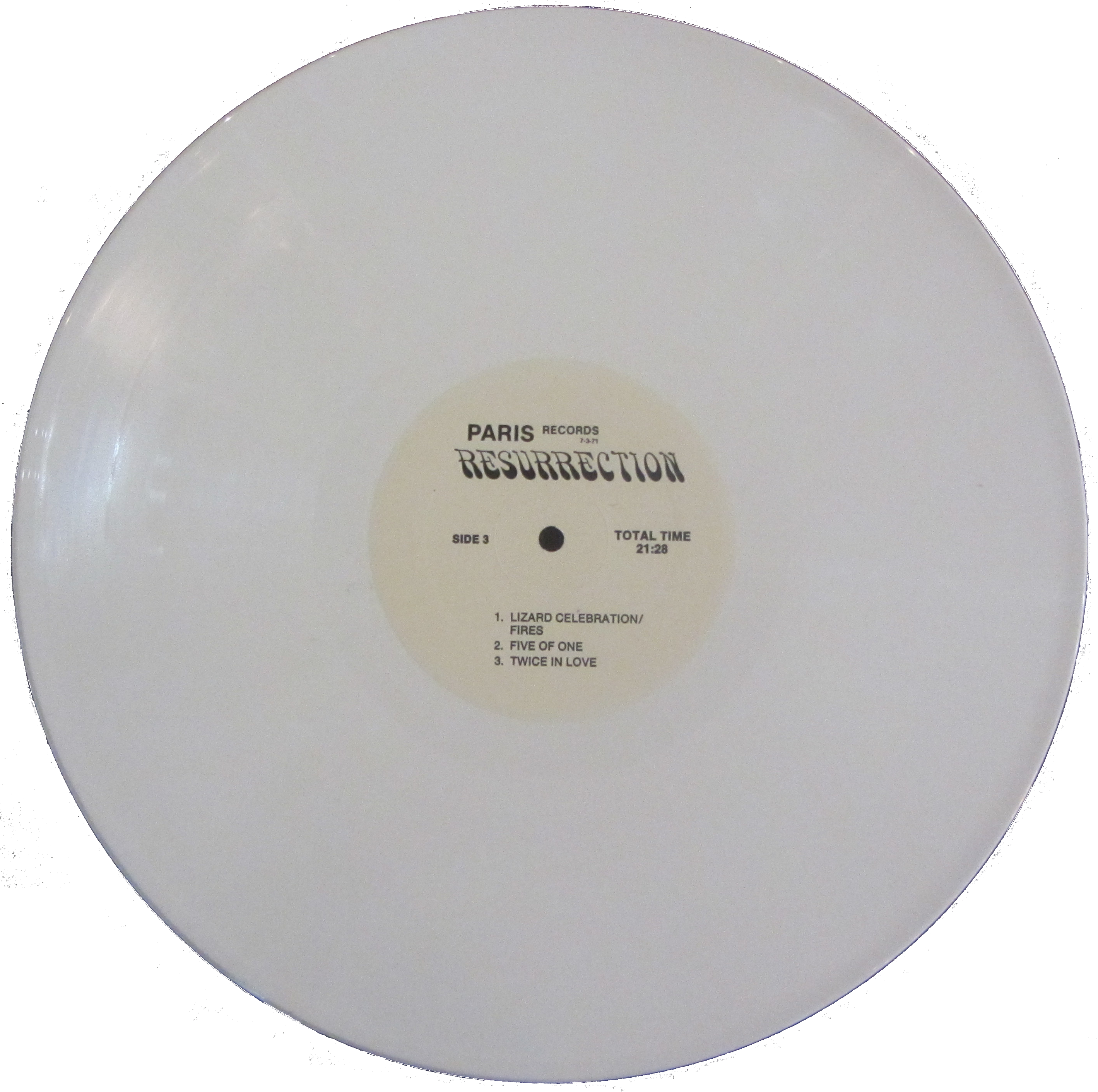 White vinyl