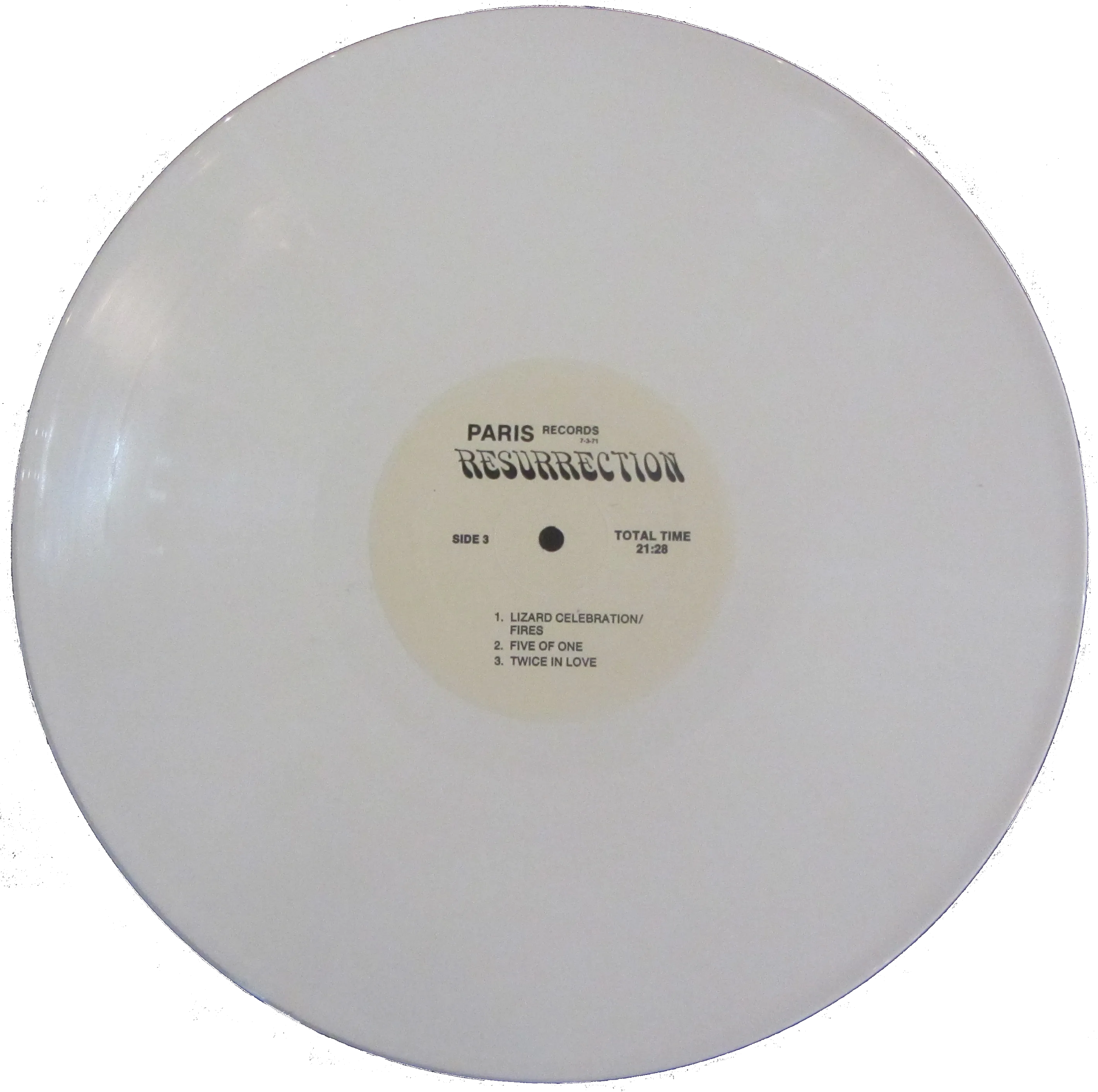 White vinyl